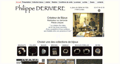 Desktop Screenshot of bijou-deriviere.com